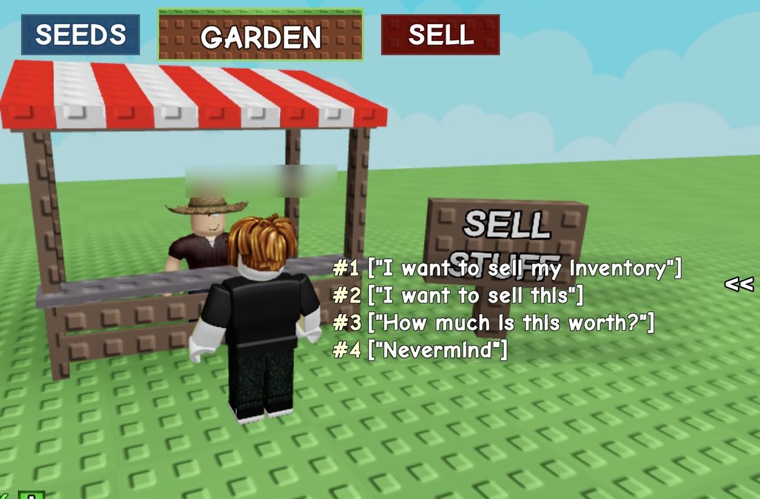Choose "I want to sell my Inventory" at Steven to sell every carrot at once