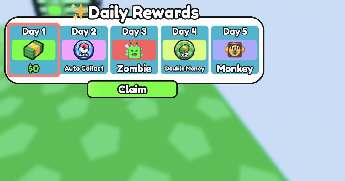 Daily Rewards hand out Auto Collect, pets and more as your streak goes on